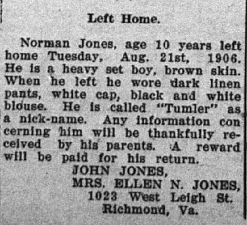 John and Ellen Jones are searching for their missing son, Norman Jones