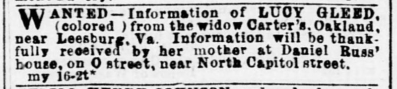 Unnamed mother searching for her daughter Lucy Gleed