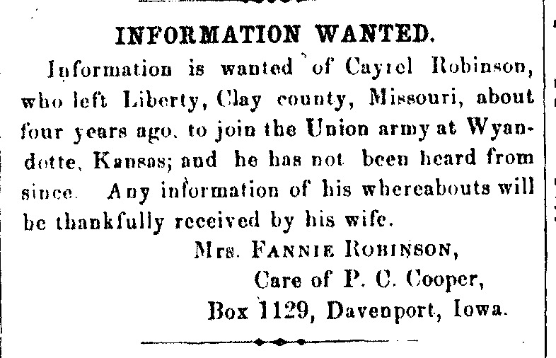 Fannie Robinson searching for her husband Cayrel Robinson 