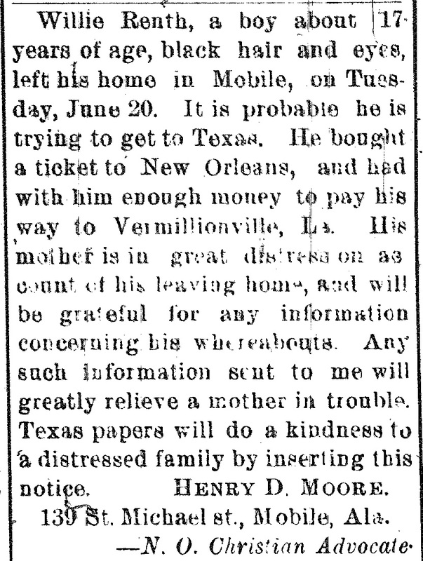 Henry Moore searching for a missing boy on behalf of the boy&#039;s mother.