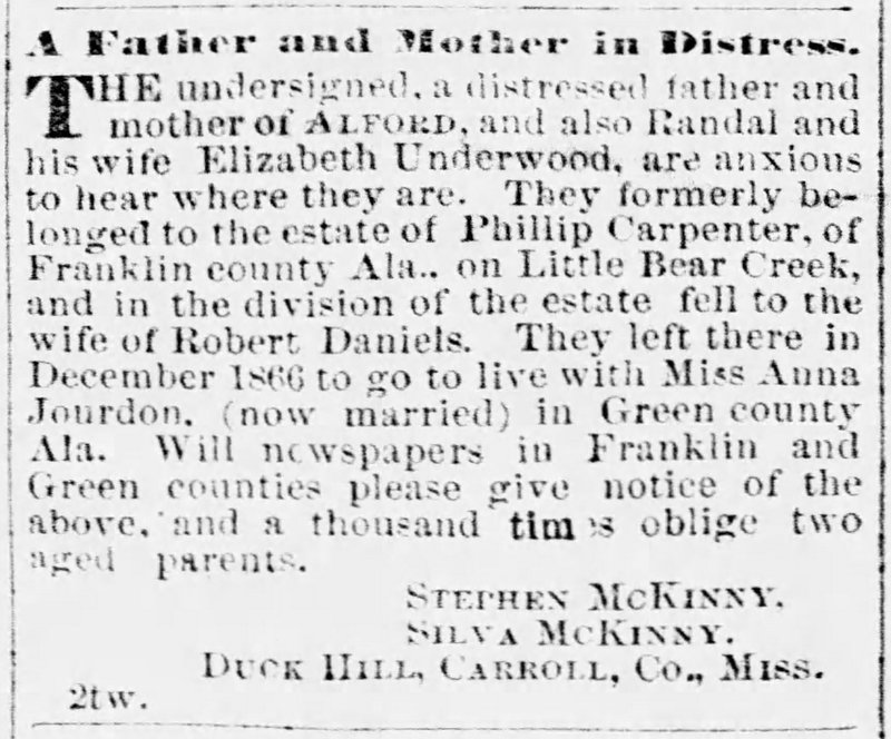 Stephen McKinny and Silva McKinny searching for their sons and daughter-in-law