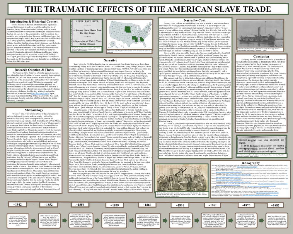 The Traumatic Effects of the American Slave Trade